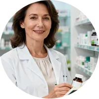 Dr Camille conseillère à VitalieBio-n pharmacienne.